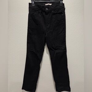 Levi's Women's High Rise Black Jeans